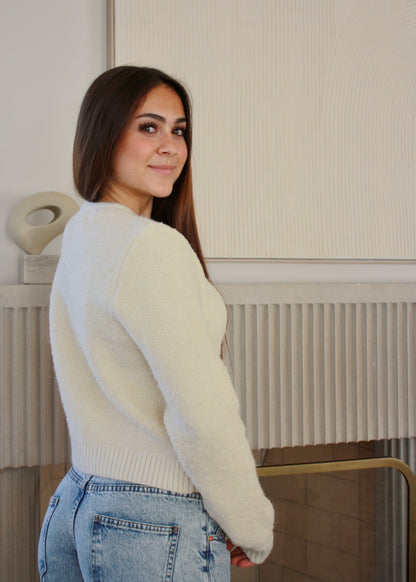 Blair's Cardigan - Cream