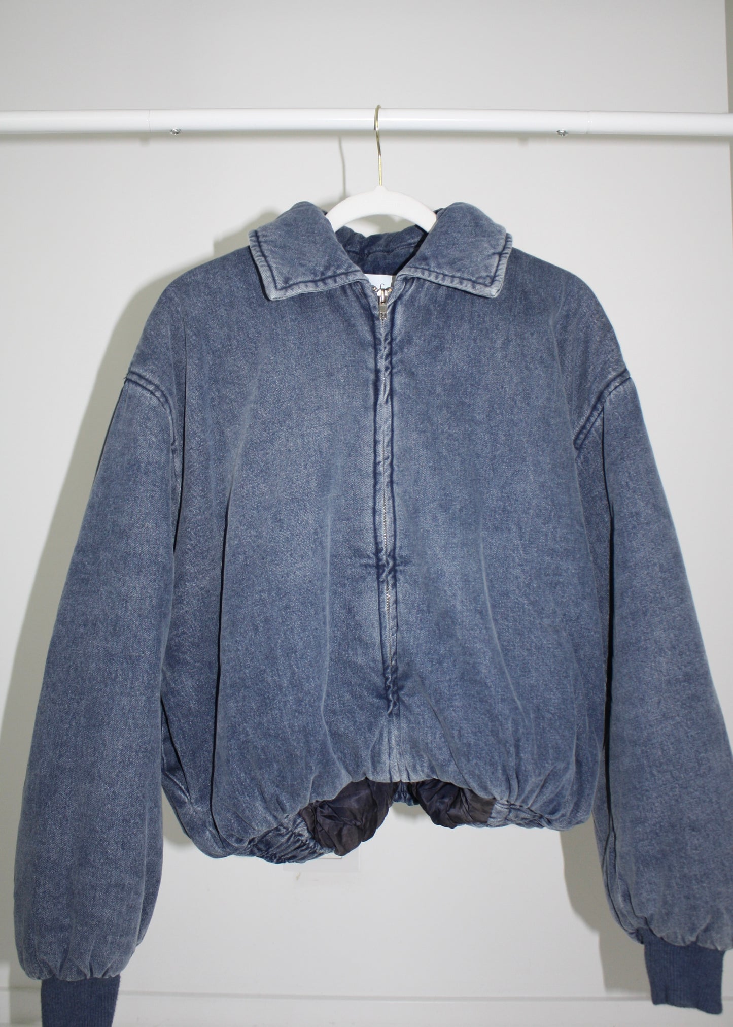 Denim Dream Bomber - Blue