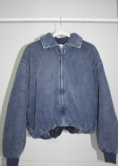 Denim Dream Bomber - Blue