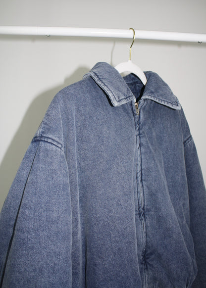 Denim Dream Bomber - Blue