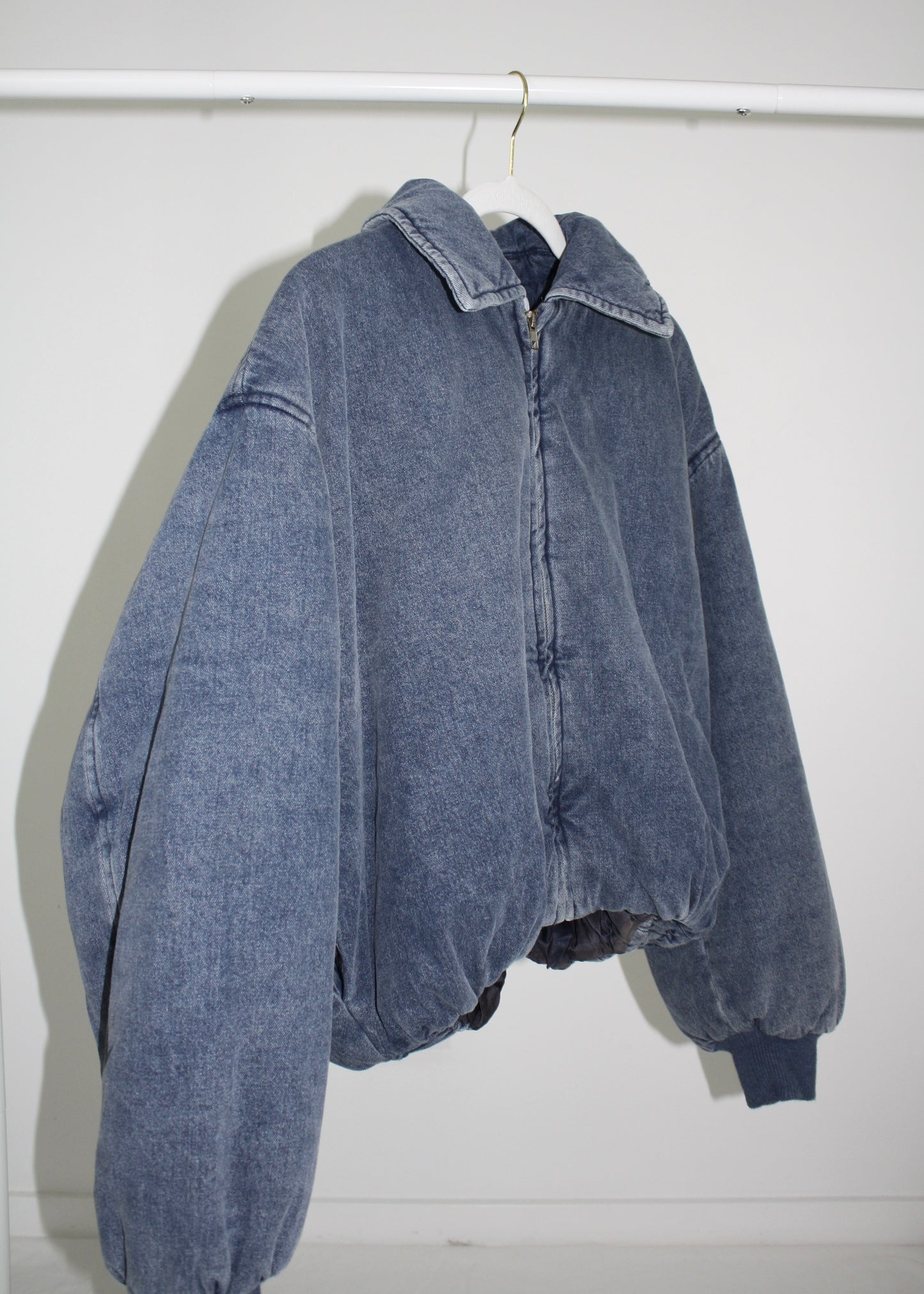 Denim Dream Bomber - Blue