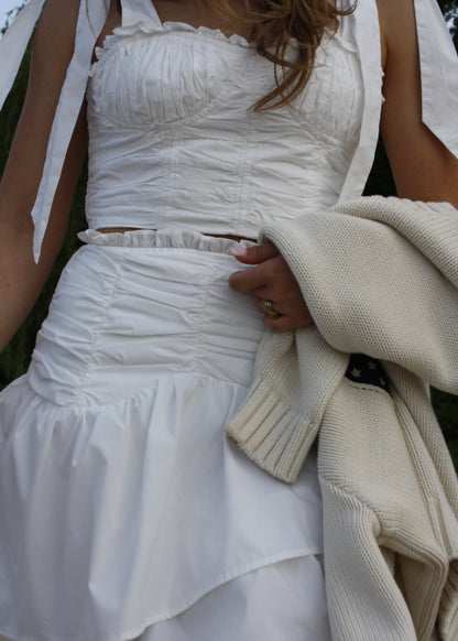 The Cape Cod Tiered Midi Skirt - Cape Standard Collection