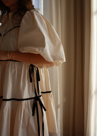 Créme Baby Doll Dress