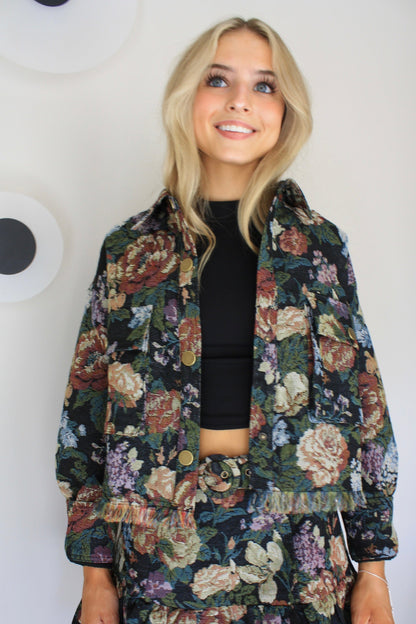 Gilded Garden Collar Jacket