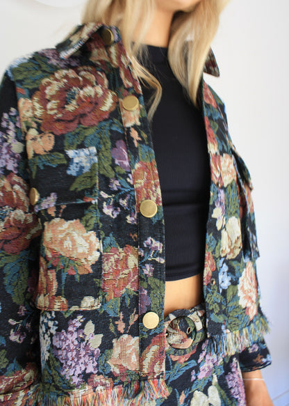 Gilded Garden Collar Jacket
