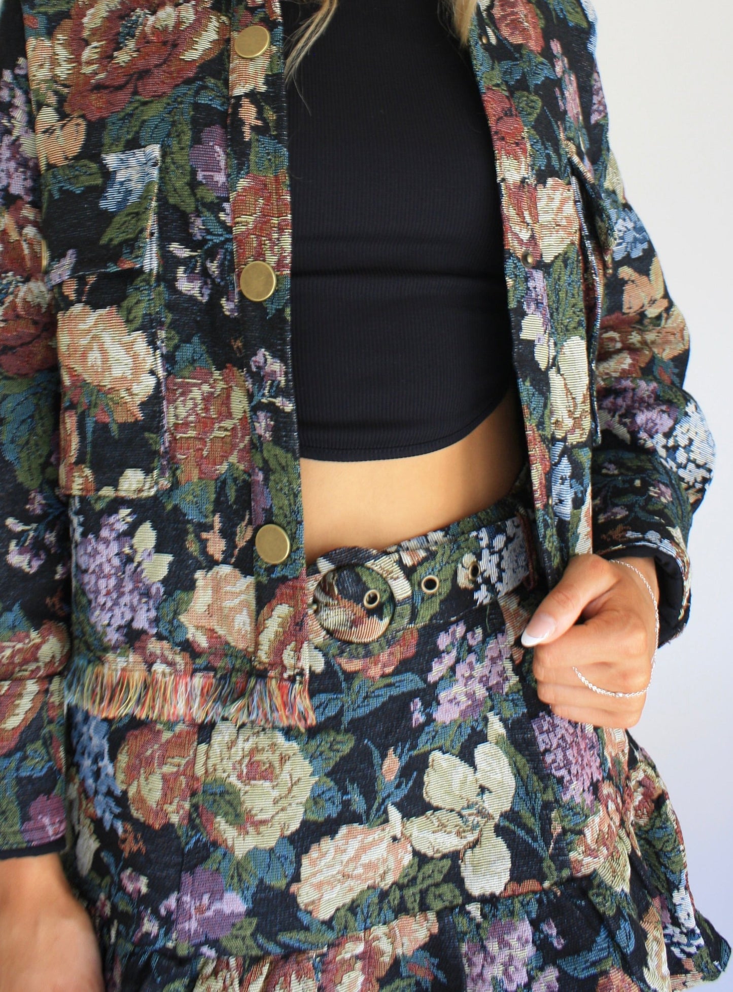 Gilded Garden Collar Jacket