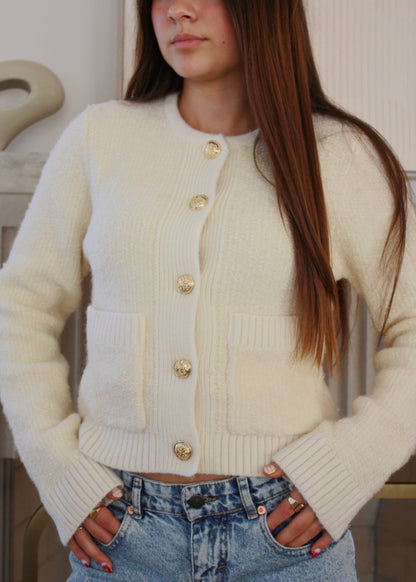 Blair's Cardigan - Cream