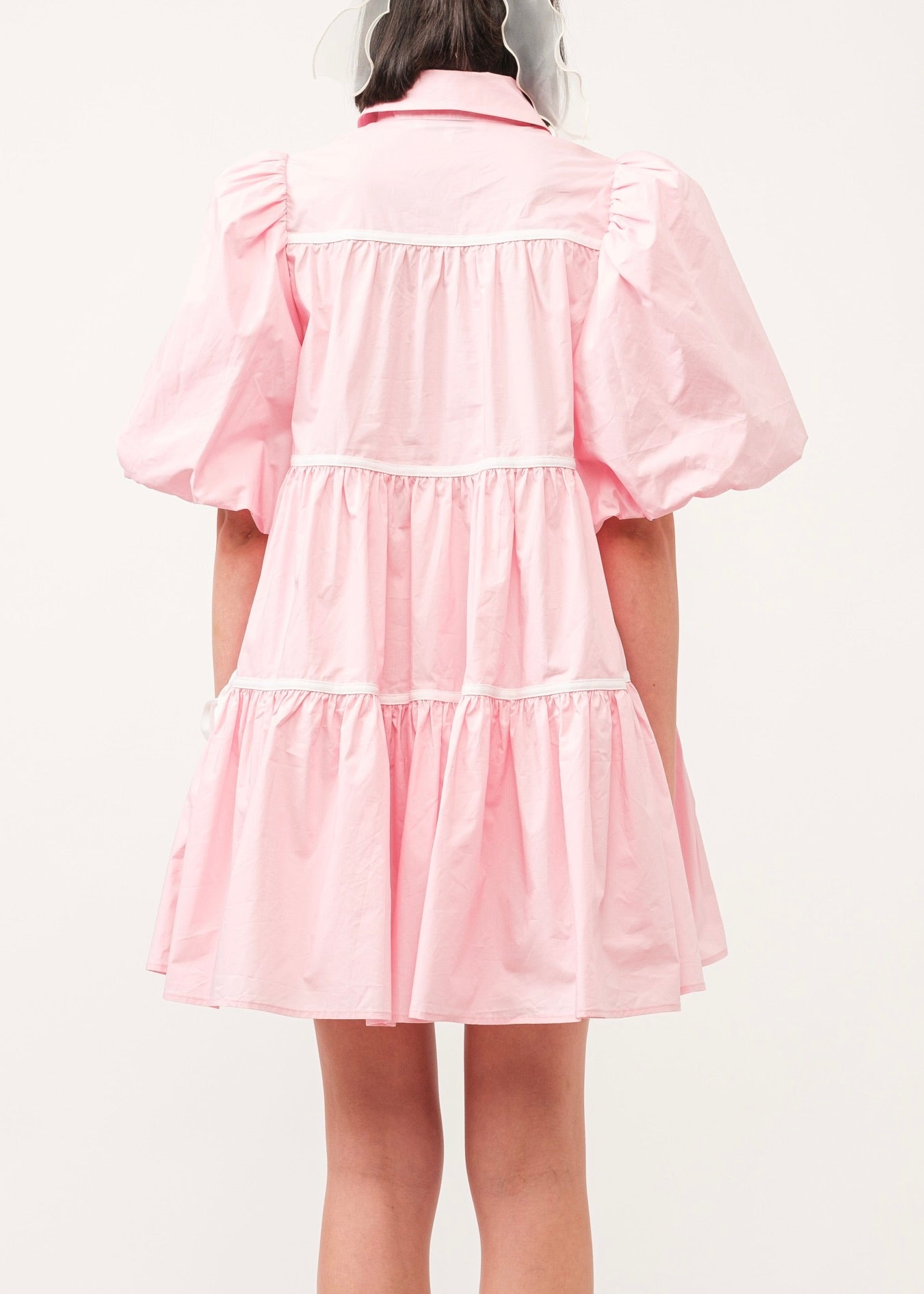 Cotton Candy Pink Babydoll Dress