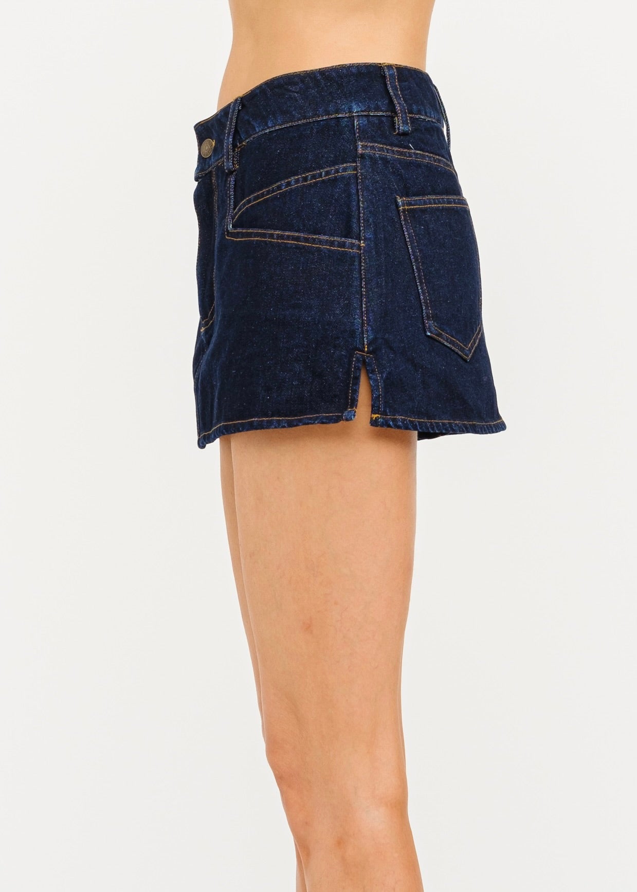 Midnight Denim Duo Skirt/Skort - Deep Blue