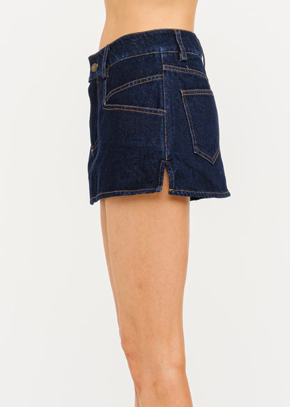 Midnight Denim Duo Skirt/Skort - Deep Blue